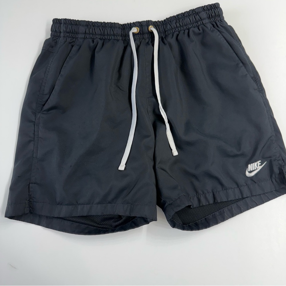 Nike Charcoal Gray Swim Trunks